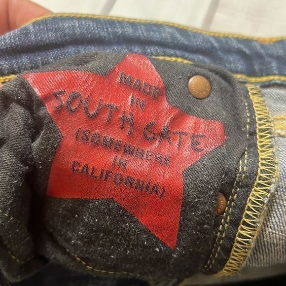 ADRIANO GOLDSCHMIED “Angel” jeans from early Y2K. Boot cut flare Vintage 31R GUC - Picture 16 of 16